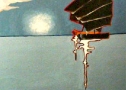 Chiatte all'alba - Acrilico su tela - cm 50 x 40