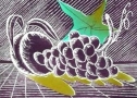 Natura morta - Xilografia - cm 25 x 20