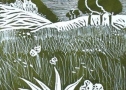Paesaggio - Xilografia - cm 26 x 20