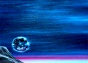 Luna di cristallo - Olio su tela - cm 50 x 50