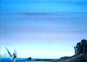 Lo stormo - Olio su tela - cm 60 x 60