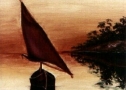 Sul fiume - Olio su tela - cm 50 x 40
