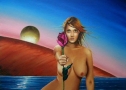 La sfida - Olio su tela - cm 50 x 50