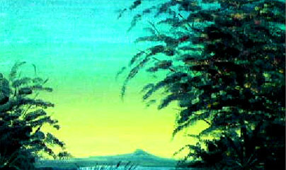 Sunset on the lake