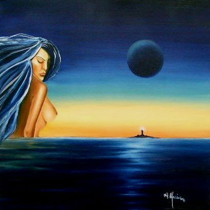 Nonostante il tempo Olio su tela - cm 60 x 60